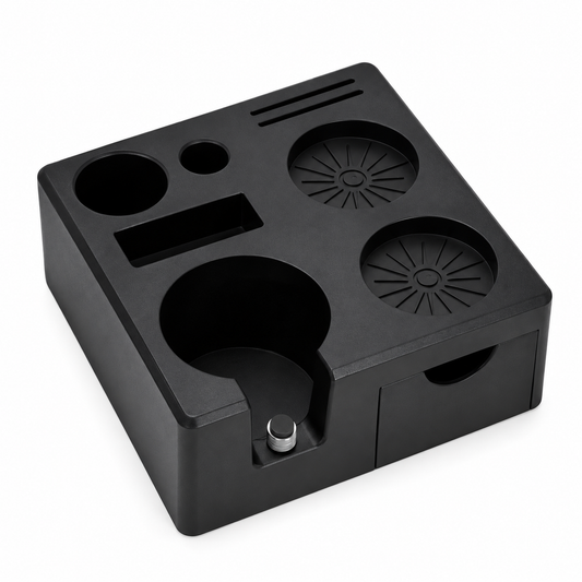 ☕ Espresso Tamping Station | Organized Coffee Bar Essential
