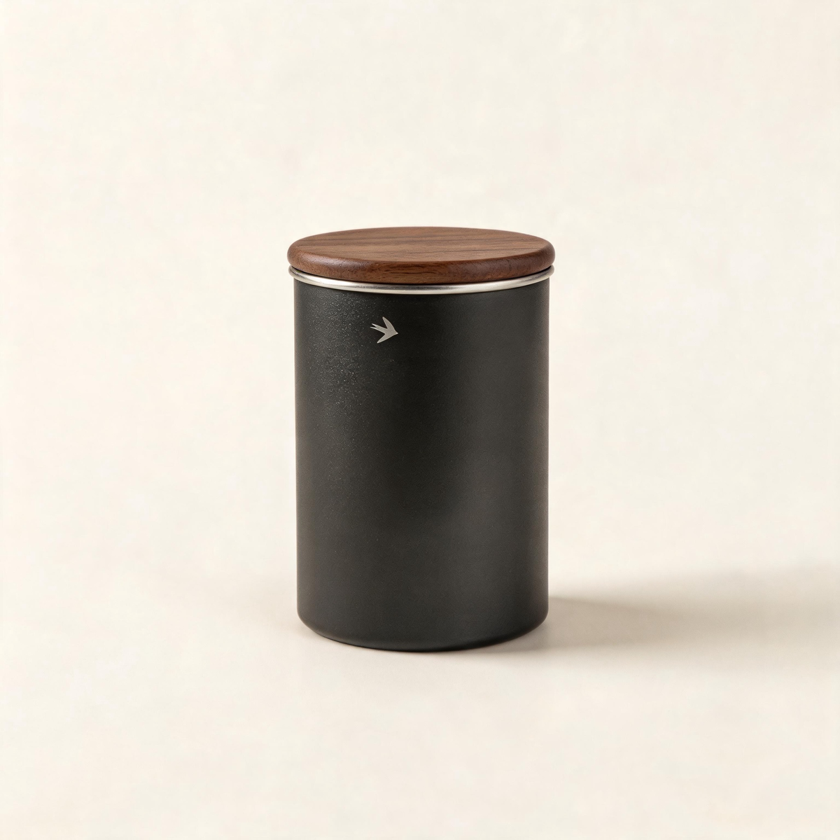 🌰 Coffee Bean Canister | Metal | Coffee Bar | Coffee Lovers | Wood Lid