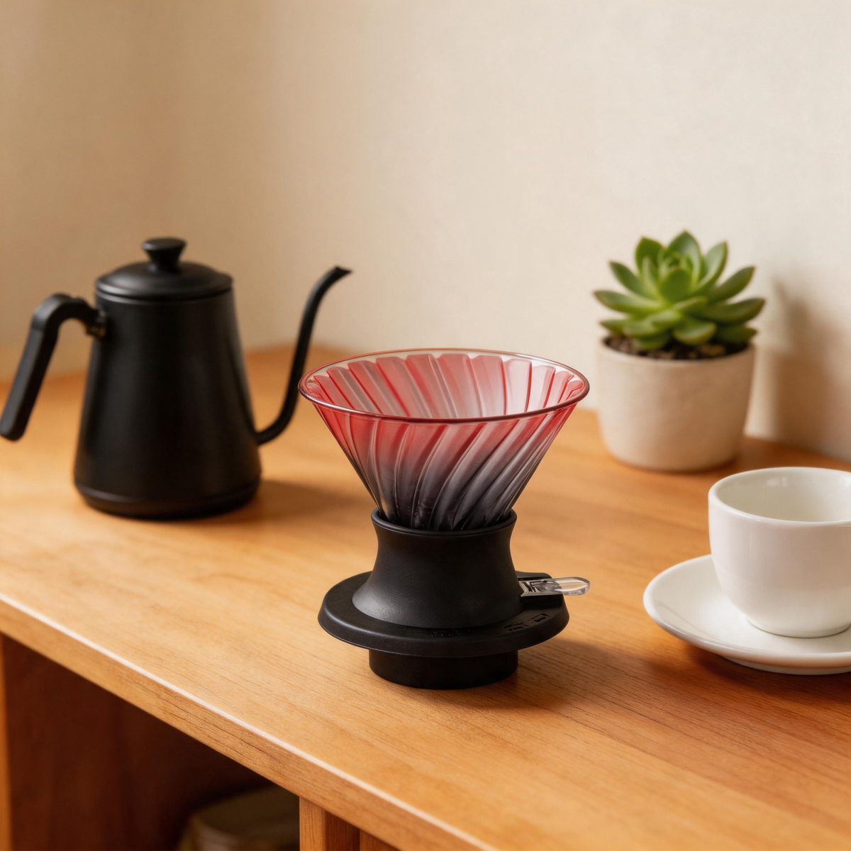🌈 Coffee Dripper | Glass | Pour-Over | Coffee Lovers | Gradient Design