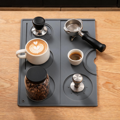 ☕ Coffee Mat | Silicone | Espresso Prep | Home Baristas | Non-Slip