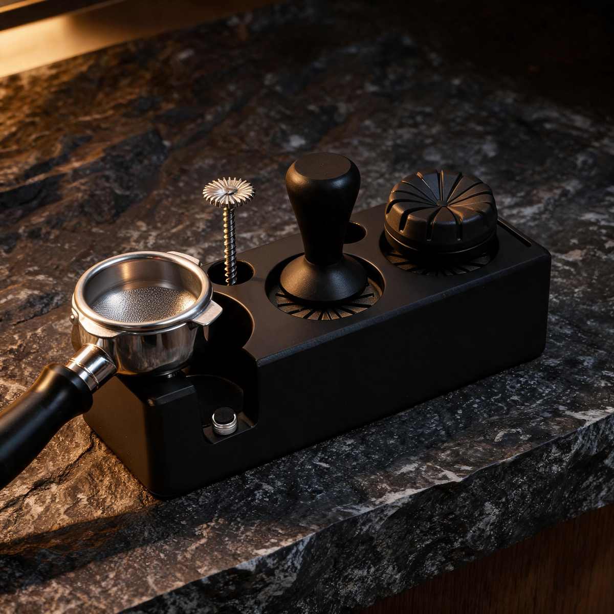 ☕ Espresso Tool Station | ABS | Coffee Bar | Home Baristas | Organized Tamping
