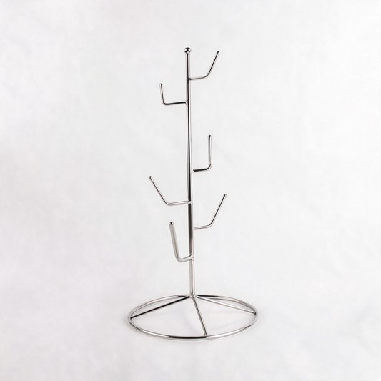 🧋 Mug Tree | Stainless Steel | Coffee Bar | Coffee Lovers | Space-Saving Display