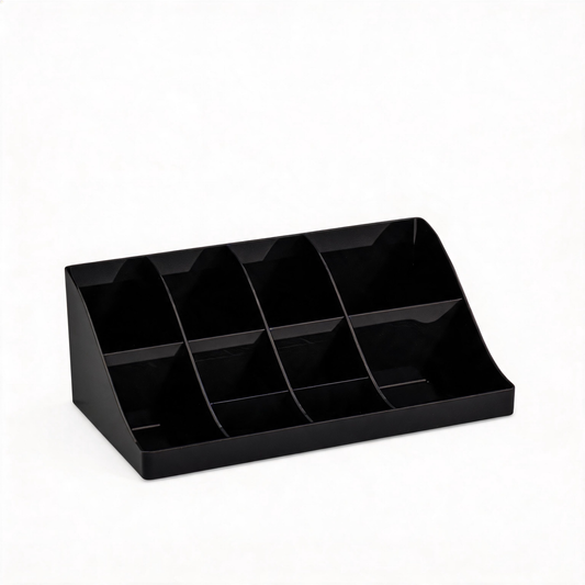 🧩 Coffee Counter Organizer | ABS | Coffee Bar | Coffee Lovers | Multi-Slot Storage