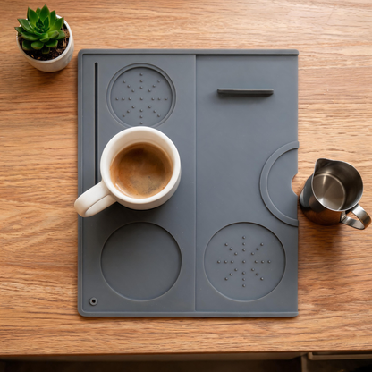 ☕ Coffee Mat | Silicone | Espresso Prep | Home Baristas | Non-Slip