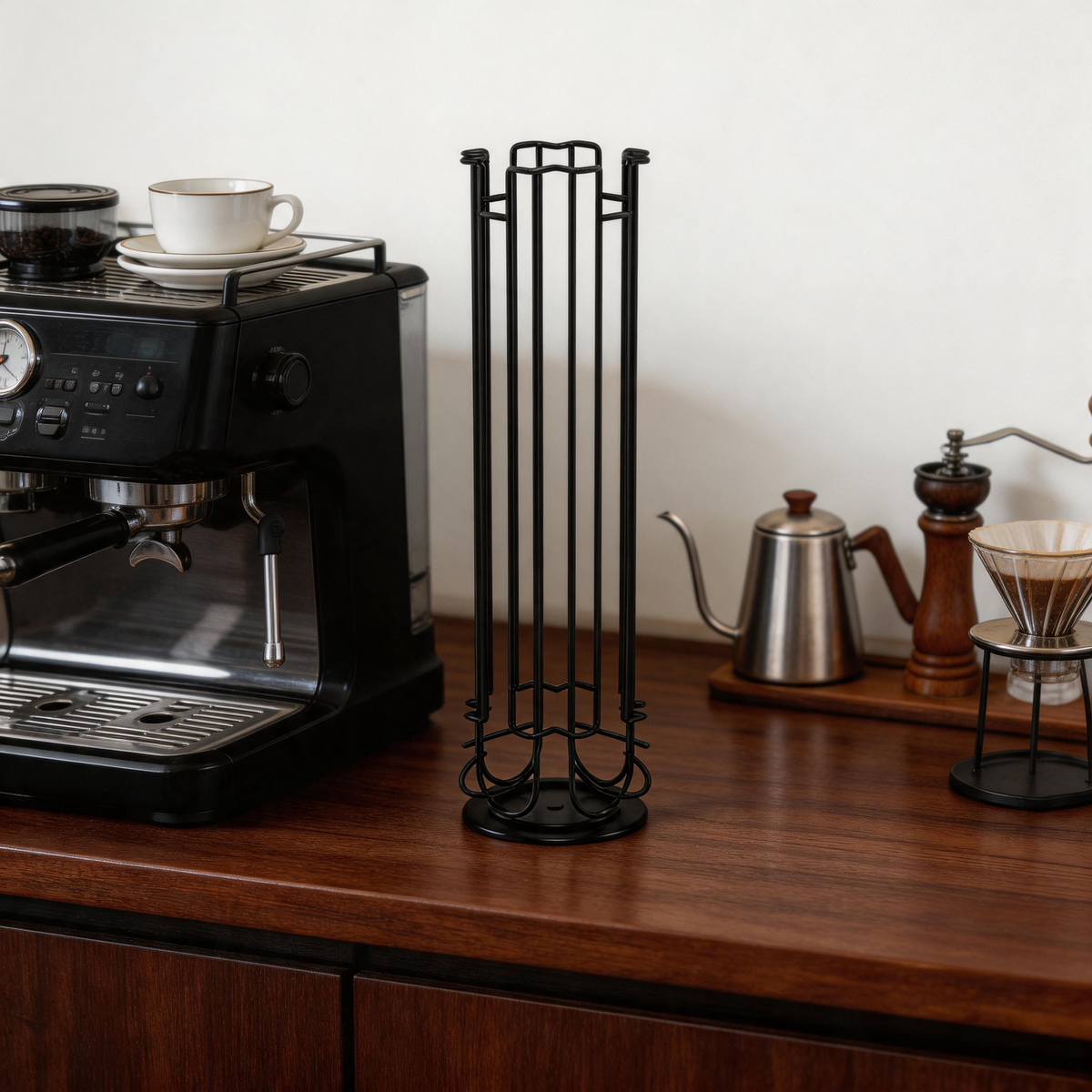 ☕ Coffee Pod Holder | Metal | Coffee Bar | Coffee Lovers | Vertical Storage