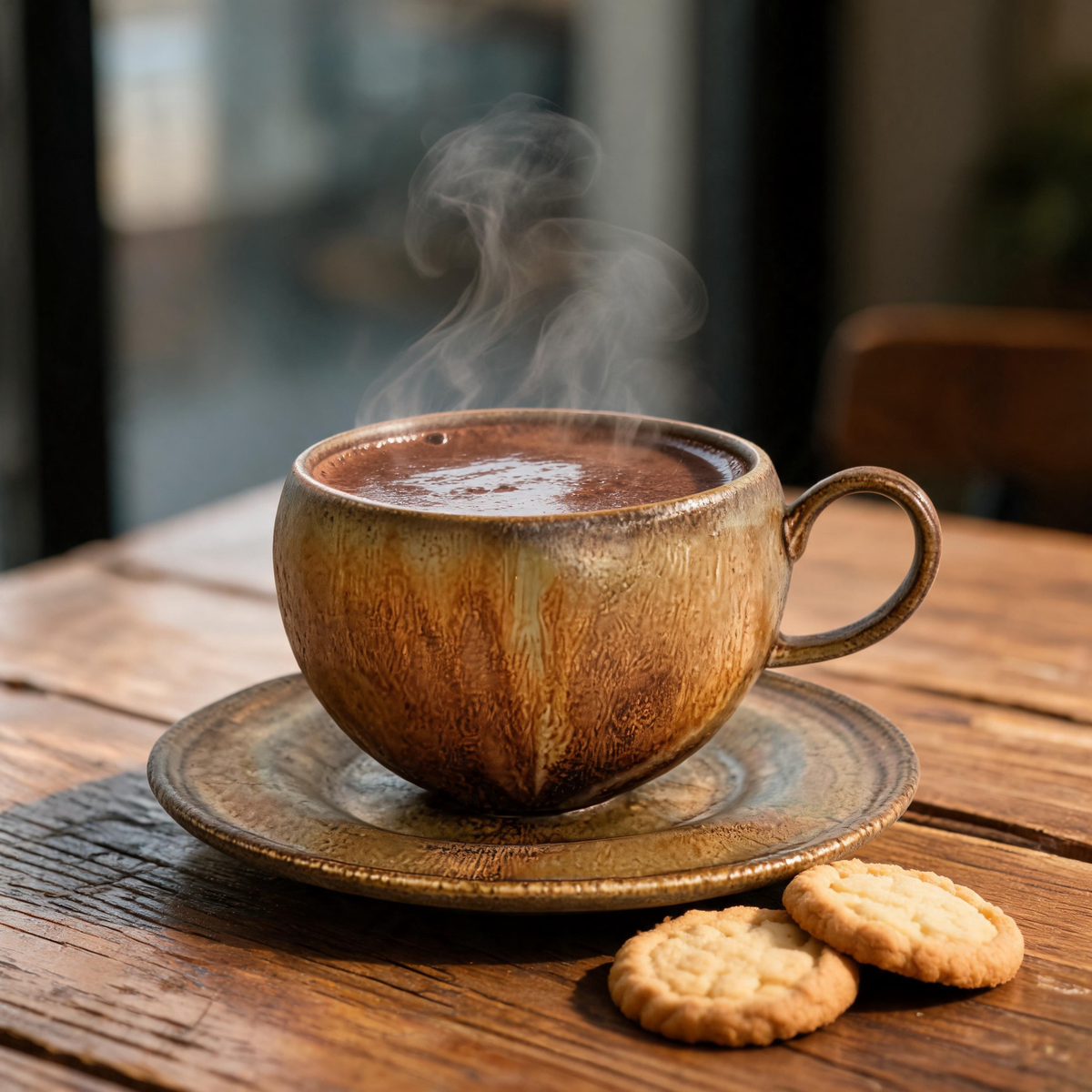 🏺 Ceramic Coffee Cup | Stoneware | Home Café | Coffee Lovers | Rustic Glaze